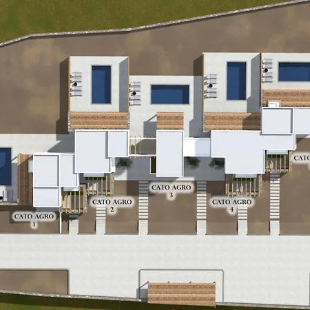Villa Cato Agro 5, Seafront With Private Pool Afiartis