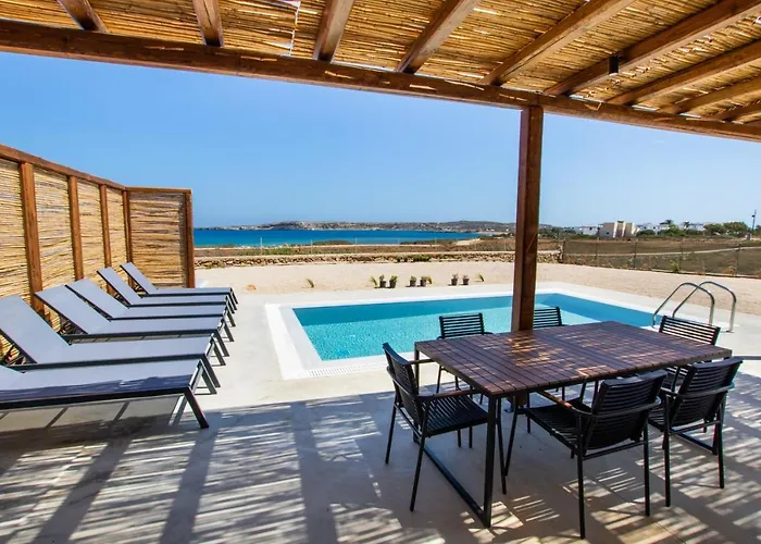 Cato Agro 5, Seafront With Private Pool